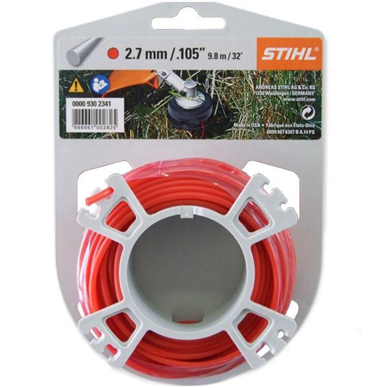 Fir nylon rotund  2,7mm x 9 m STIHL 00009302341