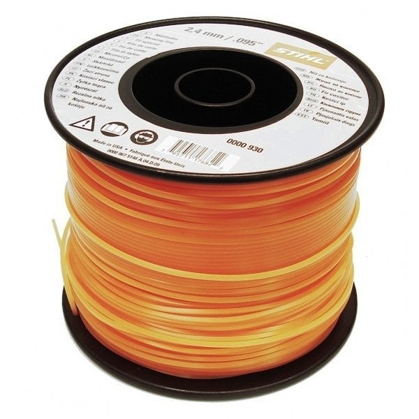 Fir nylon Stihl rotund  2,4 mm x 1053 m Portocaliu