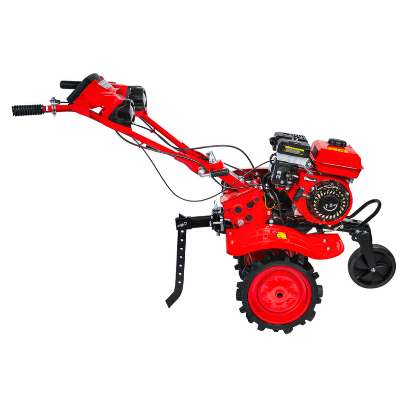 Motocultor 7cp Raider-WT16 benzina motor 4 timpi 2+1 viteze 120 cm latime de lucru 15-30 cm adancime de lucru
