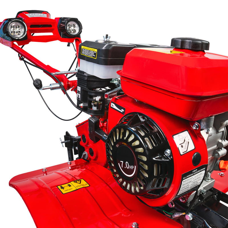 Motocultor 7cp Raider-WT16 benzina motor 4 timpi 2+1 viteze 120 cm latime de lucru 15-30 cm adancime de lucru
