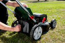 Masina gazon Metabo RM 36-18 LTX BL46 cu acumulatori motor fara perii latime lucru 46 cm volum cos 55 l Acumulatori 2 x 18V / 5.2 Ah Incarcator dublu ASC 145 Duo "Air cooled"