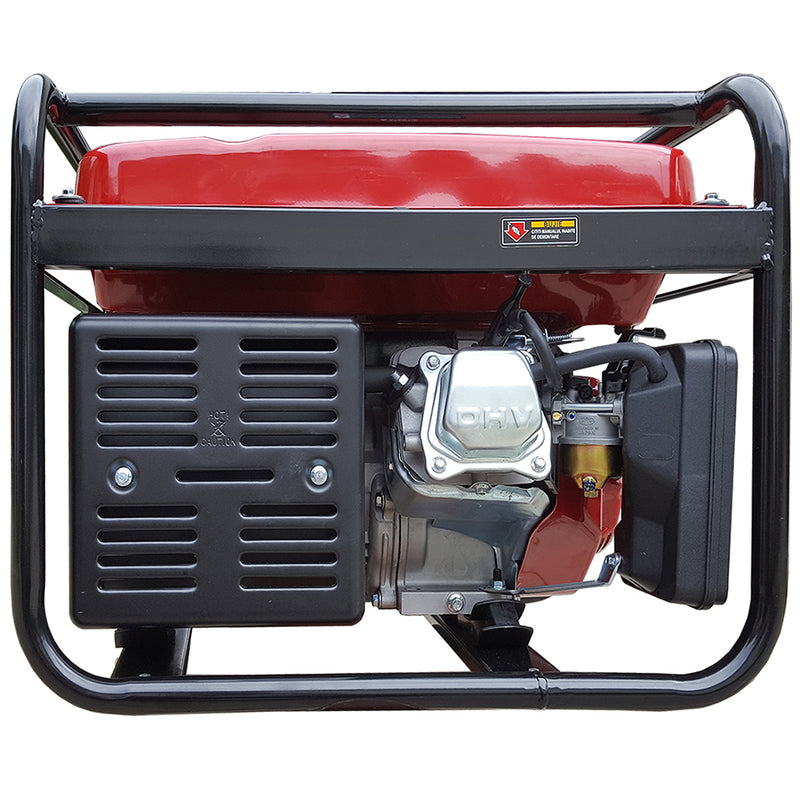 Generator curent electric profesional cu alimentare hibrida GPL/Benzina Media Line MLG 3500/2 putere maxima 3,8 KVA(3 KW) AVR motor 7 CP monofazat bobinaj 100% cupru