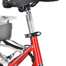 Bicicleta electrica Hecht prime red cu sasiu din aluminiu schimbator shimano acumulator 36 v