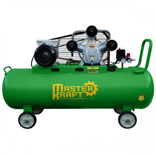 Compresor de aer 200L MasterKraft 4000W 3 pistoni LAV-0.36/10 curea 220V