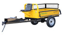 ProGARDEN Alpine RM500T Remorca cu tractiune 500kg cu obloane, 1 osie, prindere bolt pentru motocultor