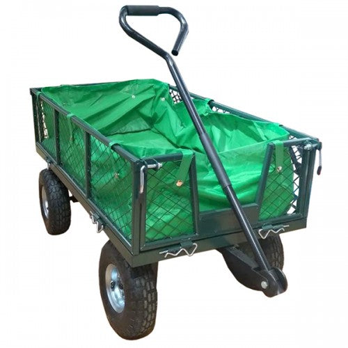 Carucior pentru gradina cuva metalica