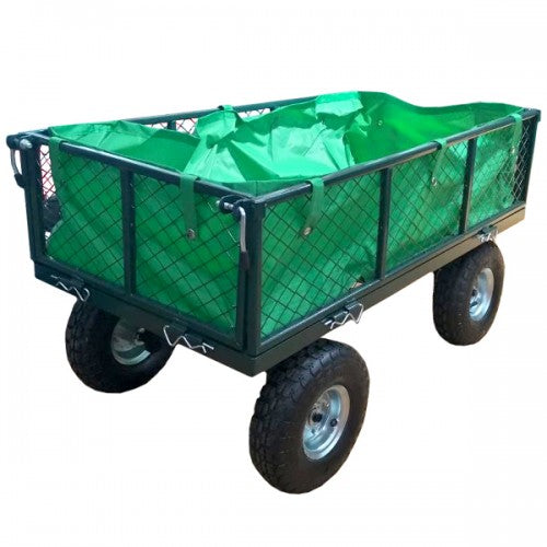 Carucior pentru gradina cuva metalica