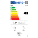 Frigider Samus SW144E Frigider Samus SW144E mic cu 1 usa si 2 rafturi 113 litri clasa D inaltime 84.5 cm termostat reglabil usa reversibila iluminare interioara picioare reglabile