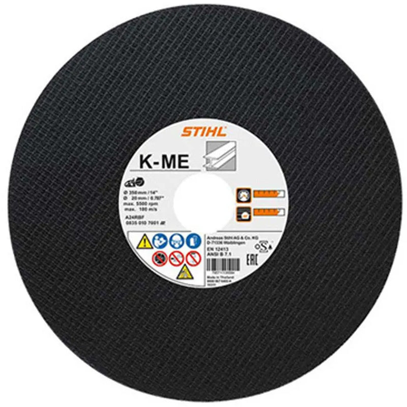 Disc abraziv STIHL K-ME D300 x 3.5mm pentru otel 08350107000