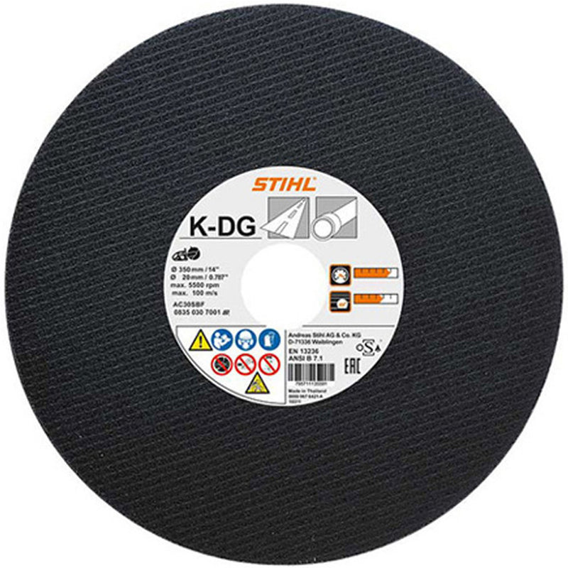Disc abraziv STIHL K-DG D300 mm asfalt 08350307000