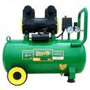 Compresor de aer 50L, 1.2 kW, 2 cilindri, fara ulei MasterKraft LSD-1600W/50 Silentios