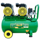 Compresor de aer 50L 2.4 kW 4 cilindri fara ulei MasterKraft LSD-1600W/50/2 Silentios