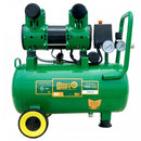 Compresor de aer 24L 0.7 kW 2 cilindri fara ulei MasterKraft LSD-1280W/24 Silentios