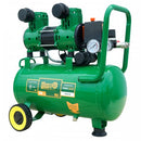 Compresor de aer 24L 0.7 kW 2 cilindri fara ulei MasterKraft LSD-1280W/24 Silentios