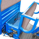 Tricicleta electrica DKD L2E-U putere 1200W 3+1 viteze 32km/h bena 150x100x45 cm basculabila obloane rabatabile autonomie 60 Km acumulatori 6x12V/45Ah