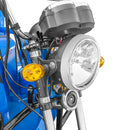 Tricicleta electrica DKD L2E-U putere 1200W 3+1 viteze 32km/h bena 150x100x45 cm basculabila obloane rabatabile autonomie 60 Km acumulatori 6x12V/45Ah