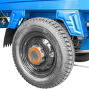 Tricicleta electrica DKD L2E-U putere 1200W 3+1 viteze 32km/h bena 150x100x45 cm basculabila obloane rabatabile autonomie 60 Km acumulatori 6x12V/45Ah