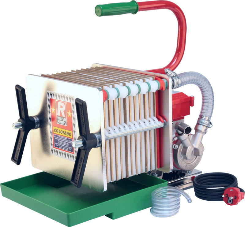 Aparat filtrare vin COLOMBO 12, 500L/H INOX