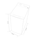 Masina de spalat rufe cu incarcare verticala Samus WTSGD-70123 7 kg 1200 rpm clasa C latime 40 cm auto-echilibrare tambur curatare tambur blocare acces copii