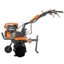 Motocultor O'MAC MC 8000S motor 8 CP benzina 2+1 viteze latime lucru 107 cm freze roti cauciuc 4.00-8 roata frontala