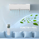 Aparat de aer conditionat Samus ACS-18K01 WIFI 18000 BTU A++ / A+ Wi-Fi inverter ventilatie functie incalzire mod eco I Feel timer mod de noapte autocuratare alb