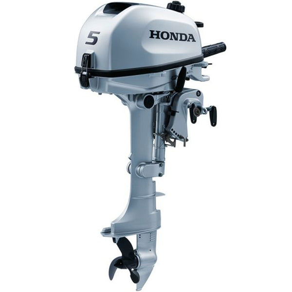 Motor barca Honda BF5 SHNU cu Eche cizma scurta 5 CP 4T rezervor incorporat elice aluminiu cu 3 aripi
