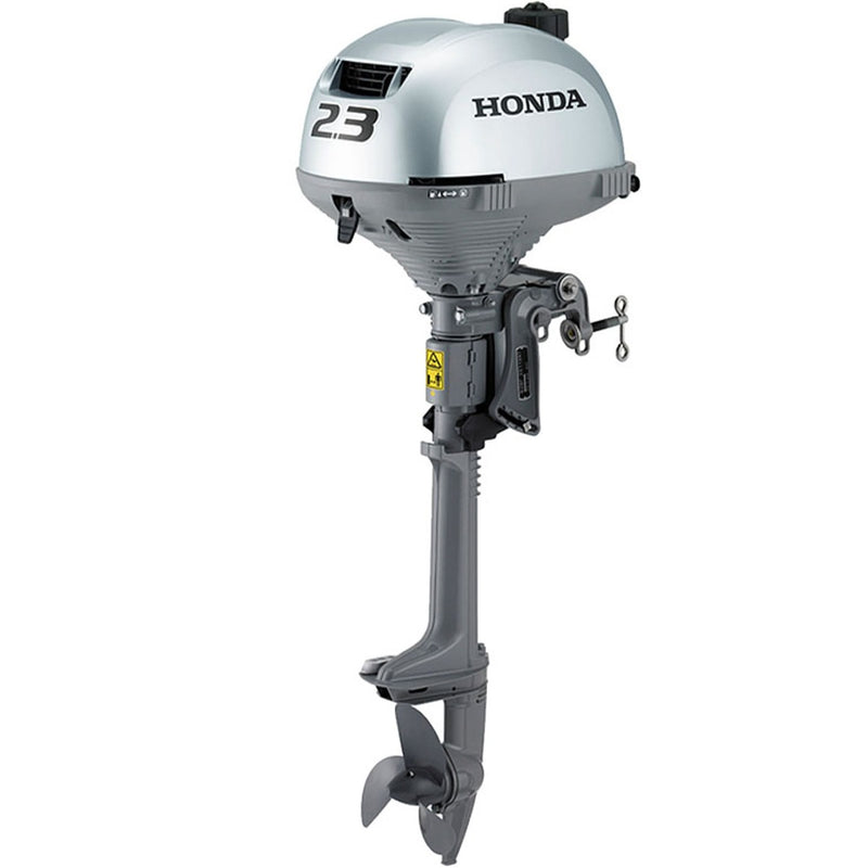 Motor barca Honda BF2.3 LCHU cu Eche cizma lunga 2.3 CP 4T rezervor incorporat elice cu 3 aripi racire cu aer