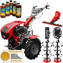 Motocultor Weima WM1100BE-6 motor 10 CP diesel 6 viteze latime lucru 135 cm pornire electrica reductor usor/greu roti metal lama 110 cm 5l ulei AgroPro