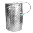 Cisterna inox cu capac flotant eco fpn 200L Fabricat in Italia