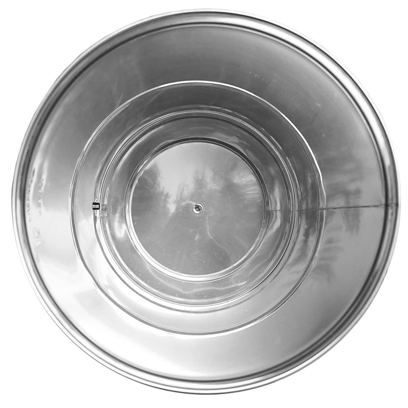 Cisterna inox cu capac flotant eco fpn 150L Fabricat in Italia