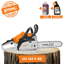 Motofierastrau STIHL MS 162 C-BE putere 1.6 CP lama 35 cm pas lant 3/8"P + ulei amestec 2T 1L + ulei forest plus 2L