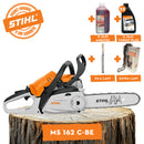 Motofierastrau STIHL MS 162 C-BE putere 1.6 CP lama 35 cm pas lant 3/8"P + ulei amestec 2T 1L + ulei forest plus 2L + extra lant + pila lant