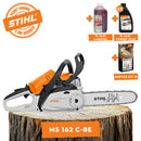 Motofierastrau STIHL MS 162 C-BE putere 1.6 CP lama 35 cm pas lant 3/8"P + ulei amestec 2T 1L + ulei forest plus 2L + service kit 18
