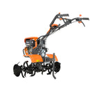 Motocultor O'MAC MC 8000S motor 8 CP benzina 2+1 viteze latime lucru 107 cm freze roti cauciuc 4.00-8 roata frontala