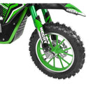 Minicross cu acumulator Hecht 54501 36 v 8 ah capacitate maxima 75 kg autonomie 20 km verde