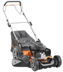 Masina de tuns iarba VILLAGER FALCON 4111 H autopropulsie motor Honda GCVx 145 3.7 CP benzina capacitate 145cmc latime lucru 46 cm volum colector 60 l