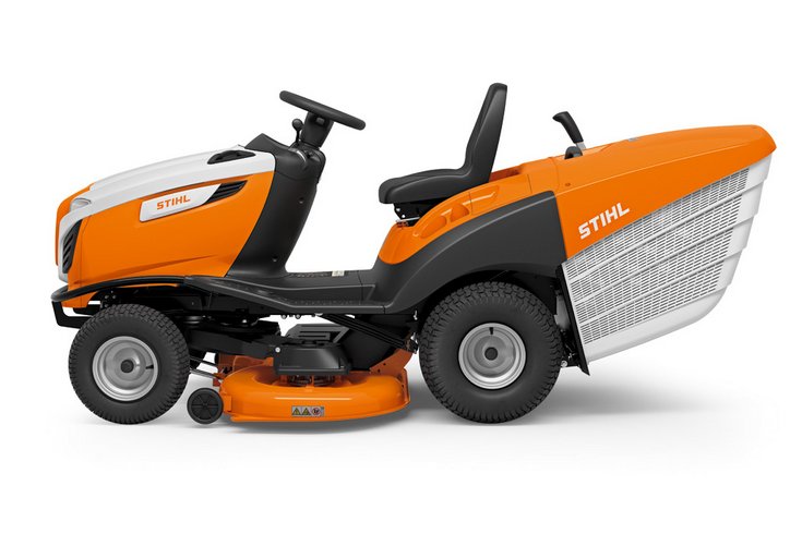 Tractoras de tuns gazon STIHL RT 6127 ZL putere 21CP benzina latime taiere 125 cm cos colector 350 L afisaj LCD