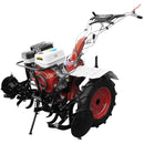 Motocultor profesional Media Line 15000/5 CF motor 15 CP latime lucru 120 cm freze roti cauciuc rarita fixa roti metal cultivator plug reversibil 5L ulei AgroPro