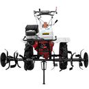 Motocultor profesional Media Line 15000/5 CF motor 15 CP latime lucru 120 cm freze roti cauciuc rarita fixa roti metal cultivator plug reversibil 5L ulei AgroPro