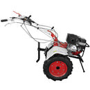 Motocultor profesional Media Line 15000/5 CF motor 15 CP latime lucru 120 cm freze roti cauciuc rarita fixa roti metal cultivator plug reversibil 5L ulei AgroPro