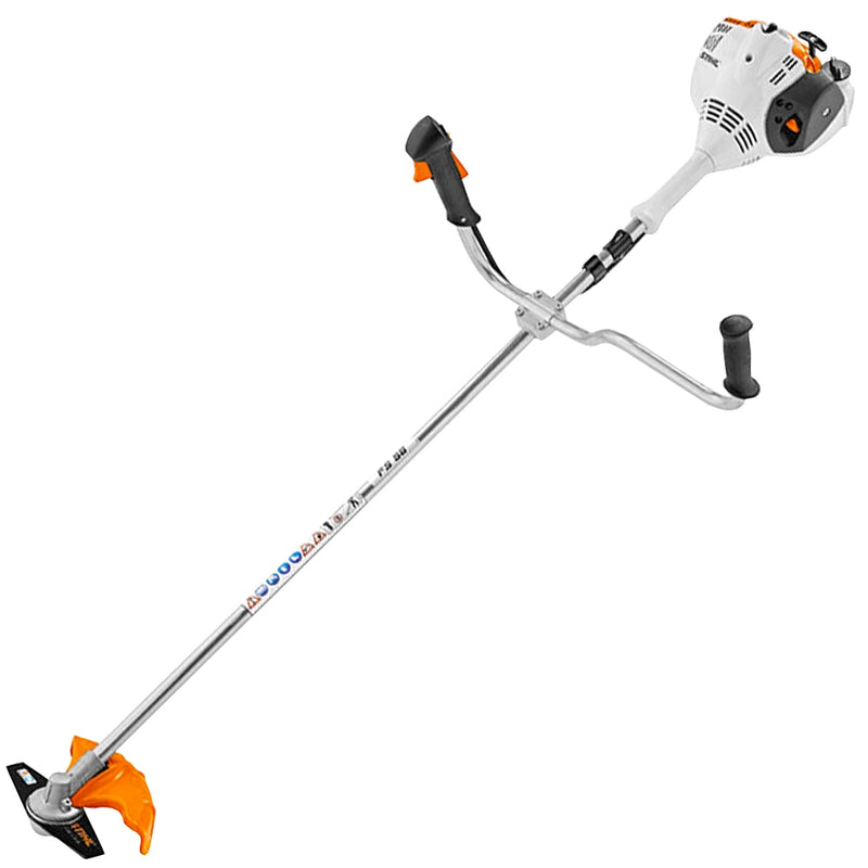 Motocoasa STIHL FS 56 motor 1.1 CP latime lucru 42cm cutit pentru iarba 230-2 chinga de transport + ulei amestec 2T 1L + kit service 26