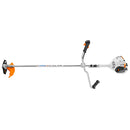 Motocoasa STIHL FS 56 motor 1.1 CP latime lucru 42cm cutit pentru iarba 230-2 chinga de transport + ulei amestec 2T 1L + AutoCut 27-2