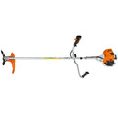 Motocoasa STIHL FS 240 motor 2.3 CP latime lucru 42cm cutit taietor pentru tufisuri 250-3 chinga de transporti + ulei amestec 2T 1L + AutoCut 27-2 + viziera cu antifoane