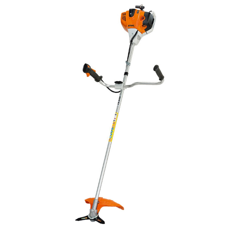 Motocoasa STIHL FS 240 motor 2.3 CP latime lucru 42cm cutit taietor pentru tufisuri 250-3 chinga de transporti + ulei amestec 2T 1L + AutoCut 27-2