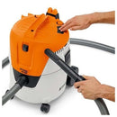 Aspirator STIHL SE 62 electric putere 1400 W putere de aspirare 210 mbar debit 3600 l/min