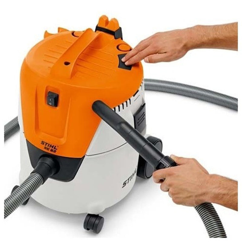 Aspirator STIHL SE 62 electric putere 1400 W putere de aspirare 210 mbar debit 3600 l/min