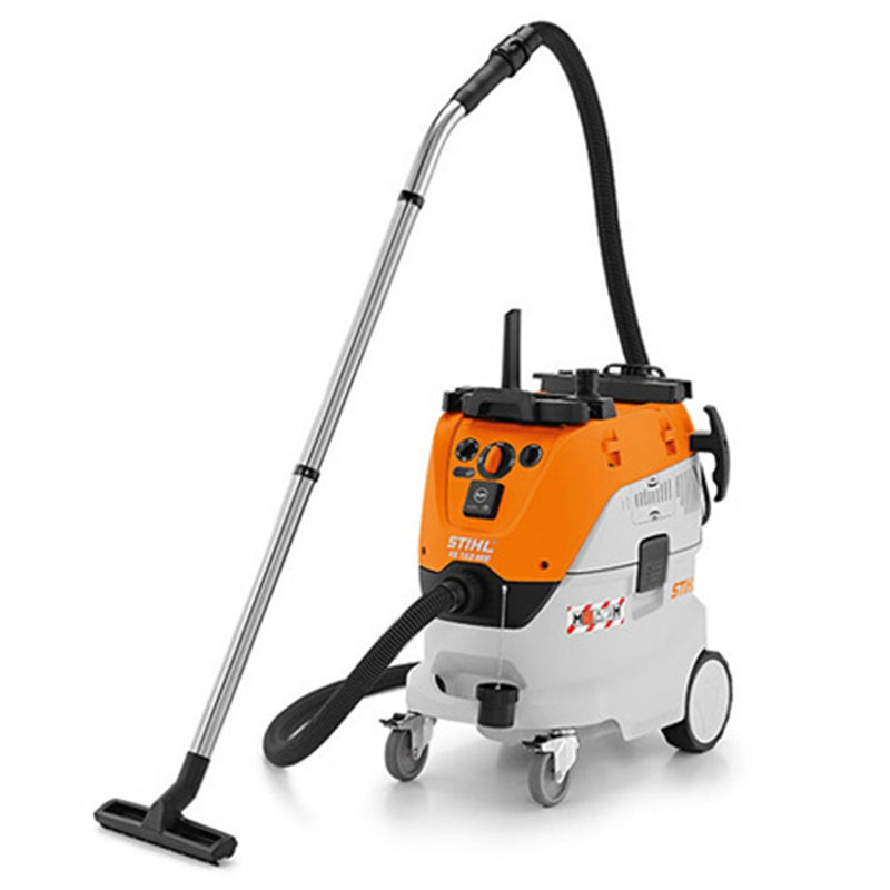 Aspirator STIHL SE 133 ME electric putere 1400 W putere de aspirare 250 mbar recipient 42 L + Set 5 saci