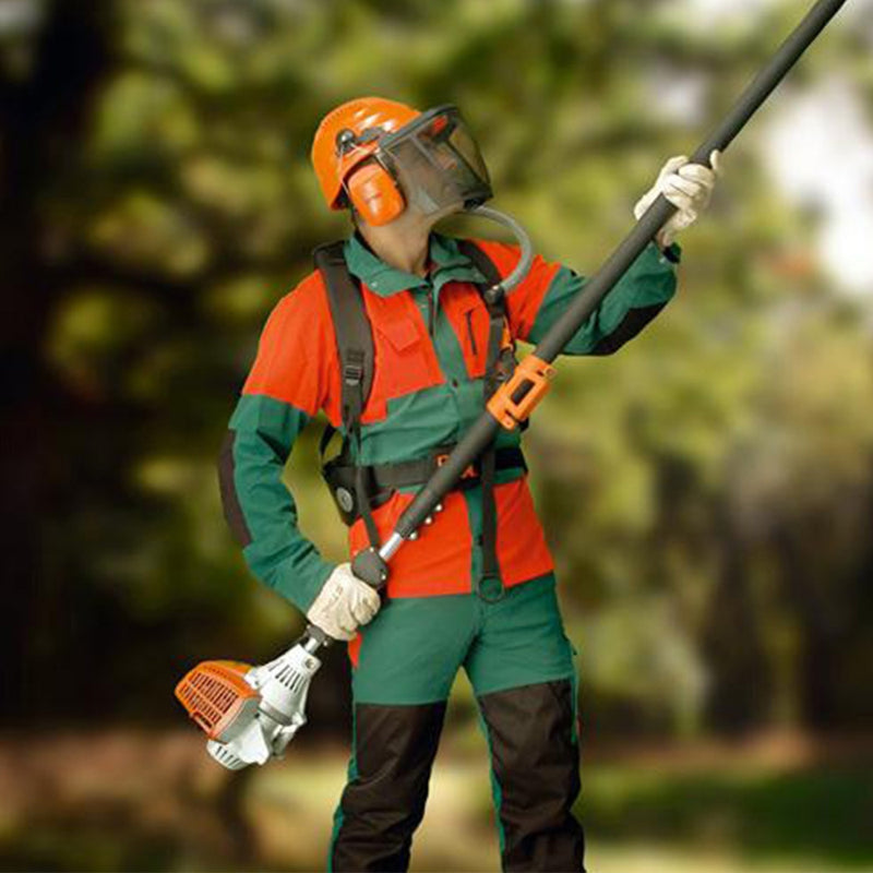 Motofierastrau telescopic profesional STIHL HT 105 putere 1.05 kW benzina lama 30 cm pas lant 1/4" lungime 390 cm