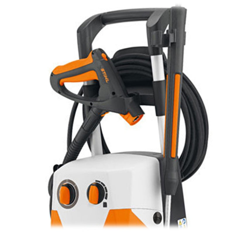 Spalator cu inalta presiune STIHL RE 232 electric putere 3 kW presiune de lucru 145 bar debit de apa 660 l/h roti de transport