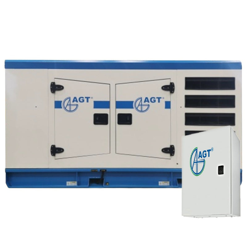 Generator curent cu automatizare AGT 156 DSEA putere 123.2 kW 400 V diesel pornire electrica insonorizat rezervor 240L + ATS 164
